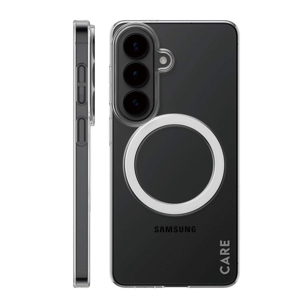 CARE™ by PanzerGlass® SL1M Case Transparent w. Qi Samsung Galaxy S26